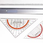 A collection of rulers, with one ruler placed on top of the others, creating a layered effect.